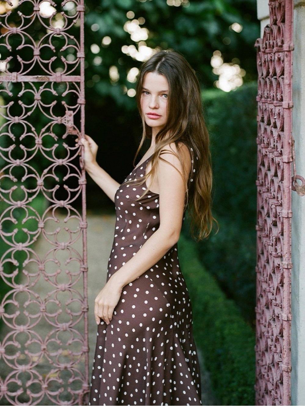 Realisation Par The Ellery Brown Polka Dot Maxi Dress - Picture 6 of 10